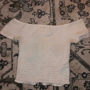 Off the shoulder shirt (Brandy Melville)